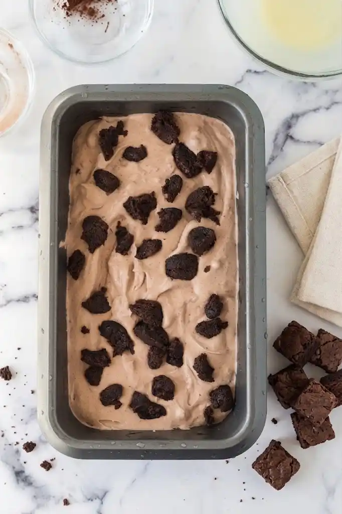 chocolate brownie ice cream
