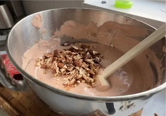 chocolate pecan ice cream